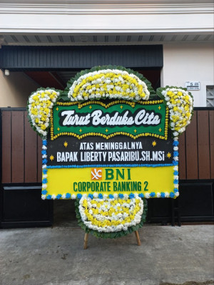 Papan Bunga Duka di Oridek
