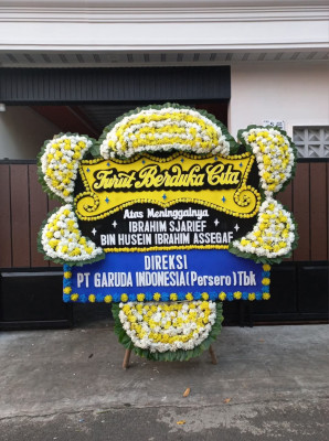 Papan Bunga Duka di Oridek